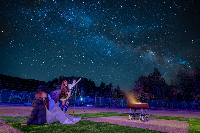 焚火×星空鑑賞会(10のサービス)