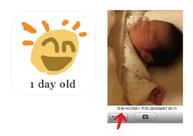 生後何日目カメラ