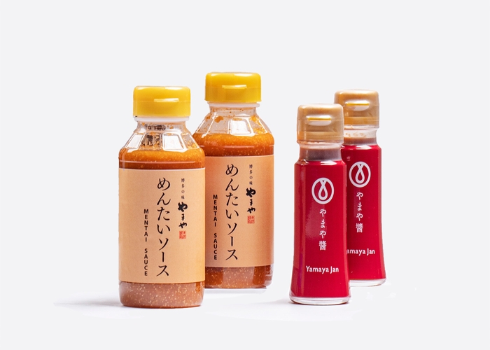 【Makuake割2 限定300セット】めんたいソース2本+やまや醤2本セット