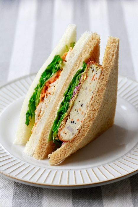 <ブロッサム&ブーケ>カレー纏うお豆腐バーグ&スパイスチキン