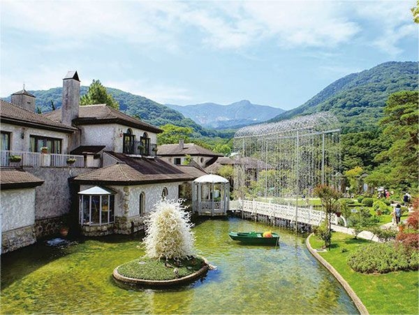 5位 箱根ガラスの森美術館<神奈川県足柄下郡>