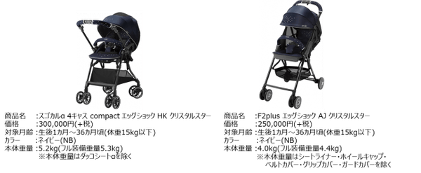 ▼スゴカルα 4キャス compact エッグショック HK クリスタルスターについて▼