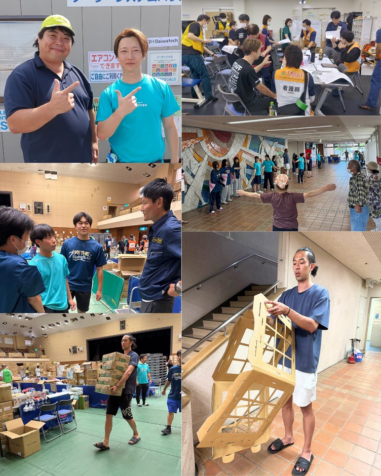 震災直後から行ってきたこれまでのボランティア活動の様子(2)
