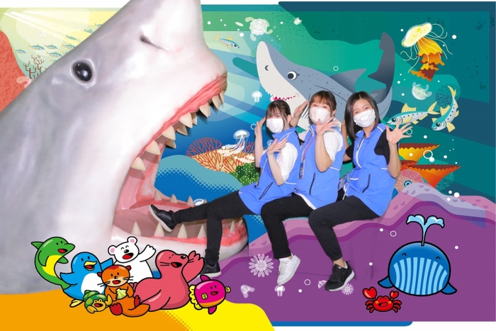 たべっ子水族館コラボフォトサービス