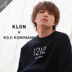 ファッションブランド「KLON」×俳優 小南光司さん　 限定Tシャツの予約販売を4月12日(月)より開始！