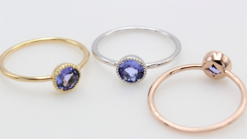 タンザナイト リング1