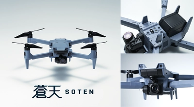 キッセイコムテック、VFRと連携して 国産ドローン「SOTEN(蒼天)」の機体レンタルを開始