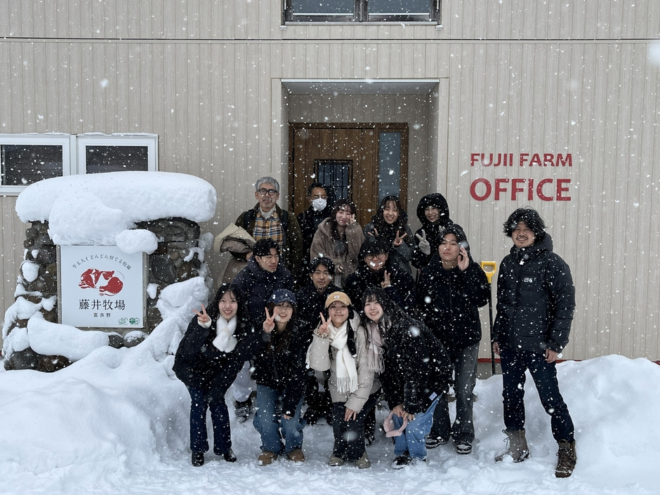 事業者視察風景(藤井牧場)