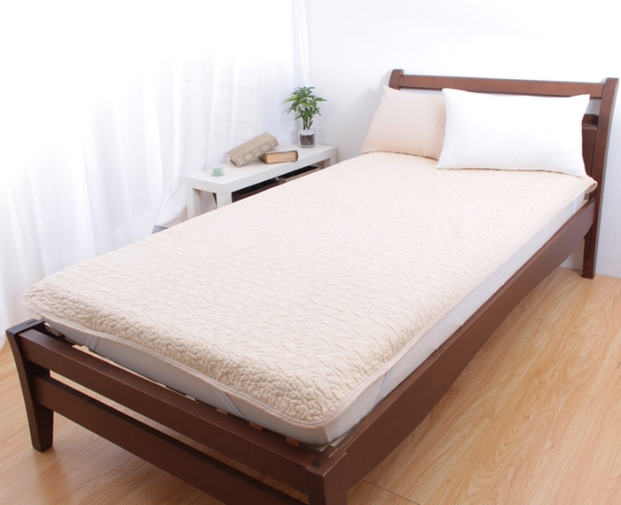 フレンチリネン 麻100% 敷きパッド