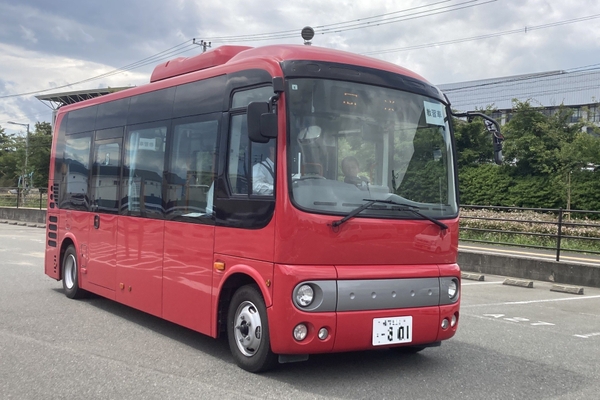 走行演習時の様子