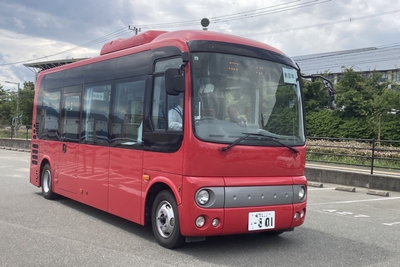 走行演習時の様子
