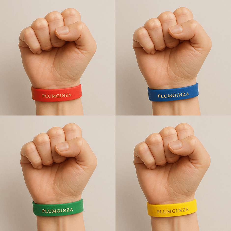 4種類のカラーバンド