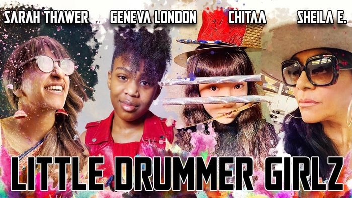 Sheila E. CHITAA.LITTLE DRUMMER GIRLZ