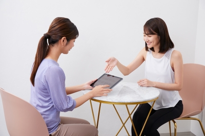 体験施術前の説明&ヒアリング