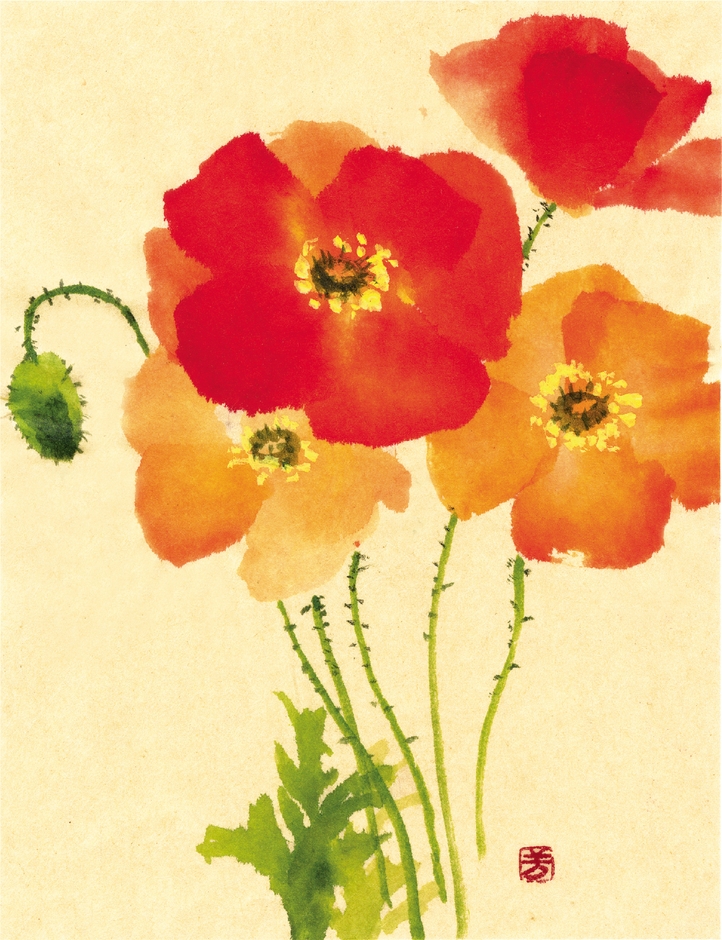 『行く道に花の咲かない道はなく』52頁 俳句は53頁