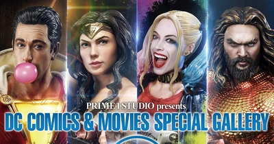 2020年2月21日より　新宿プライム１スタジオギャラリーショップ新展示テーマ『Prime1Studio DC Comics ＆ Movies Special GALLERY』特集展示開催!