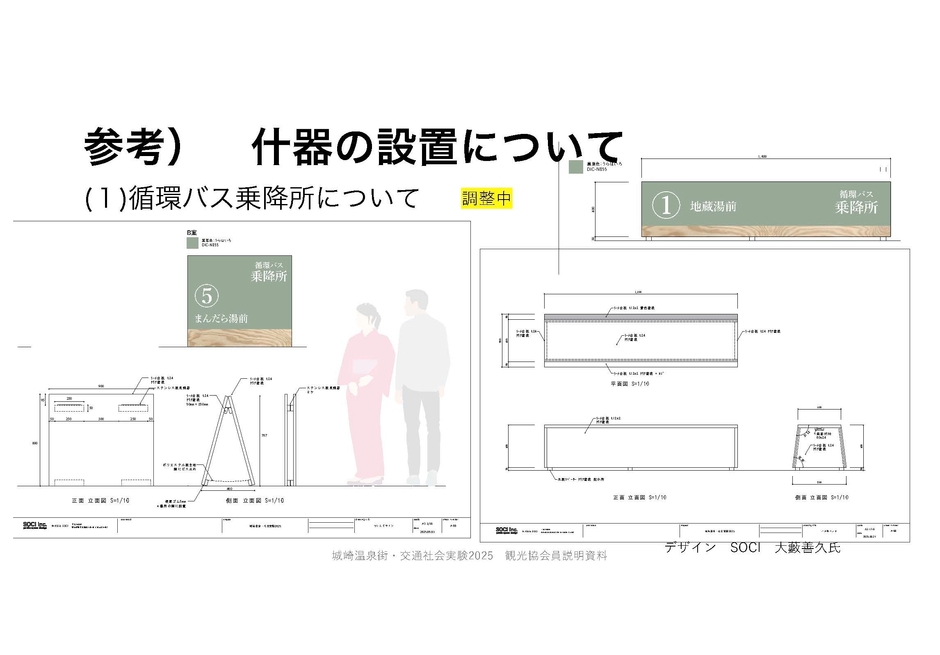 循環バス乗降所イメージ