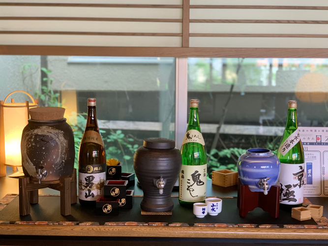 ウェルカム日本酒(一例)