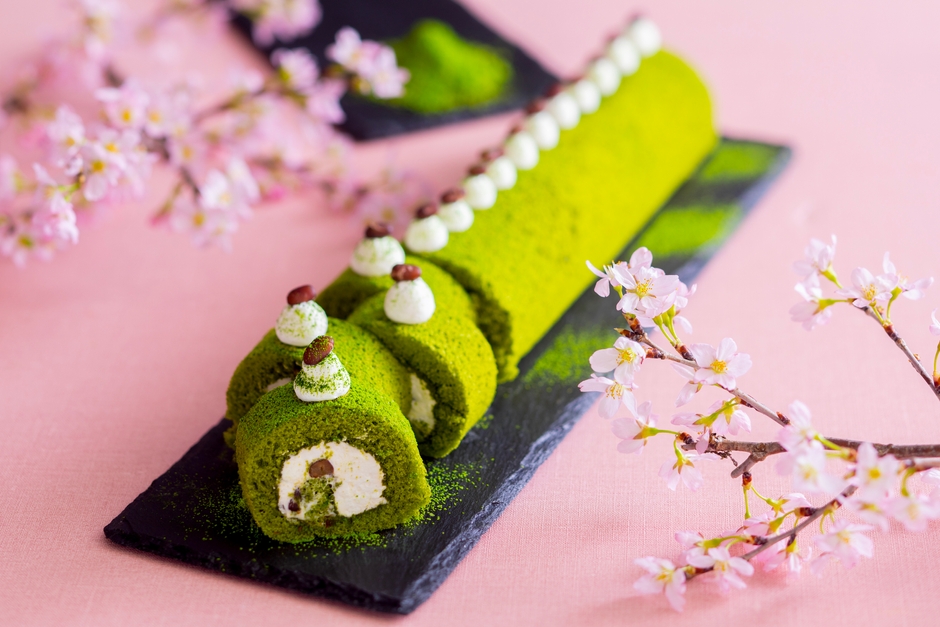 辻利兵衛本店抹茶のロールケーキ