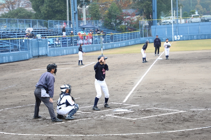 白熱する試合の様子