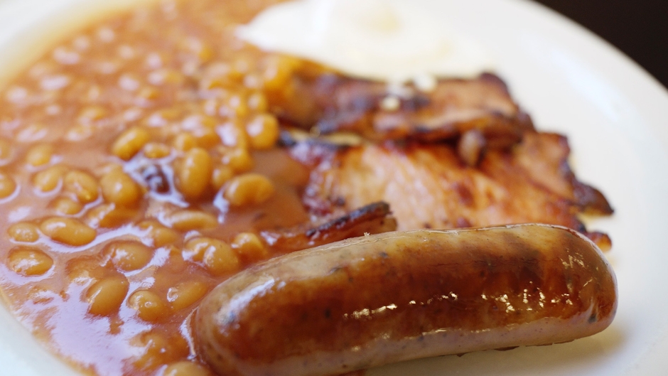 イギリスの伝統朝食