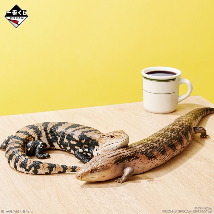A賞:アオジタトカゲ フィギュア(イメージ1)