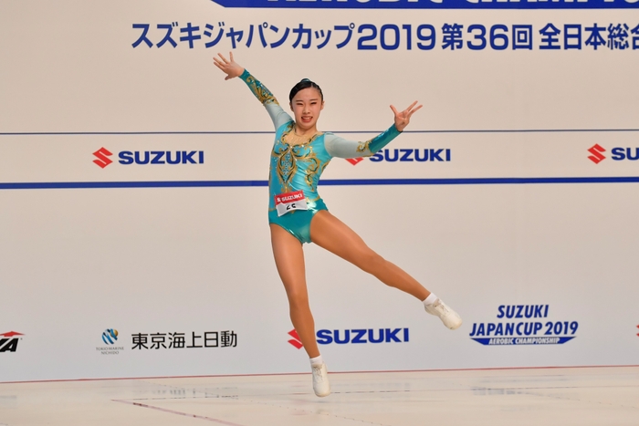 シニア女子シングル優勝 金子実楓選手