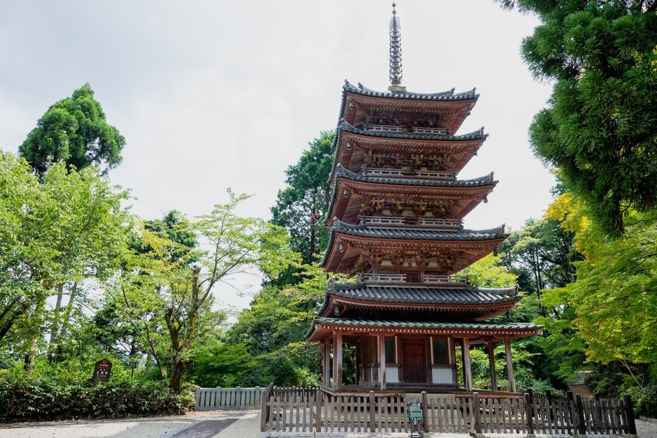 ▲海住山寺 国宝「五重塔」【1・2コース】