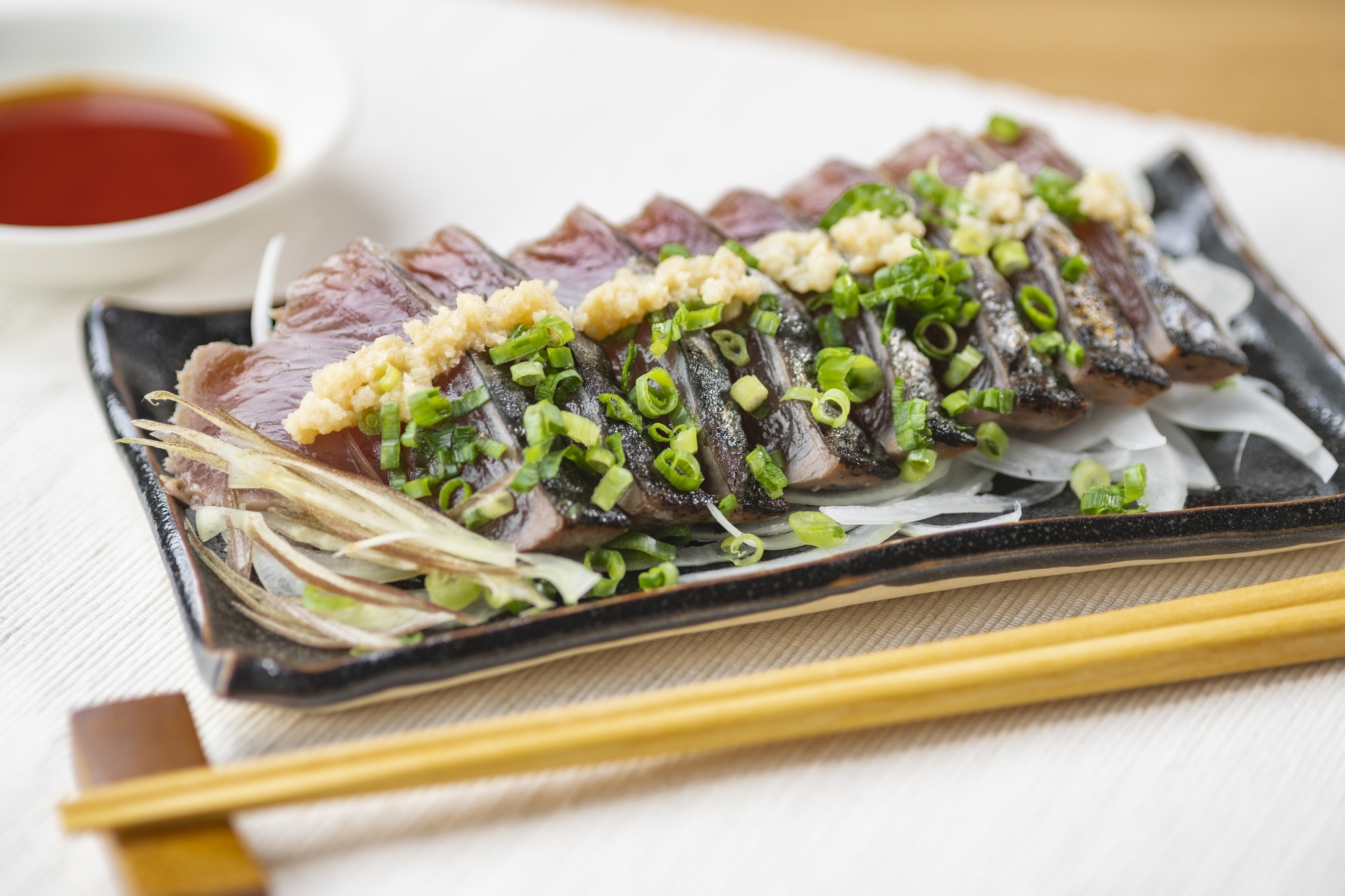 使用例) かつおのたたき