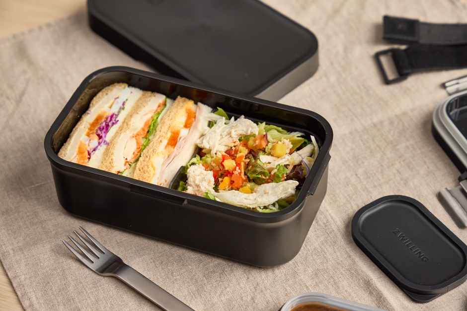 サンドイッチやサラダランチに