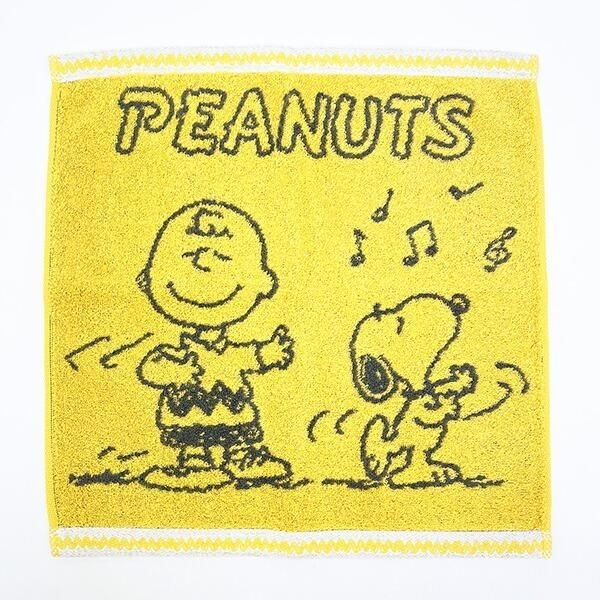 スヌーピーのミニタオル