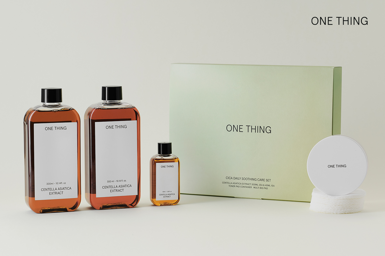 韓国スキンケアブランド「ONE THING」から初の完全日本限定セットが
