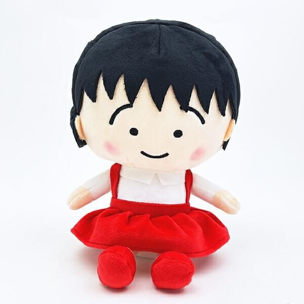 可愛すぎる！ちびまる子ちゃんぬいぐるみ。おすわりできてインテリアにも。