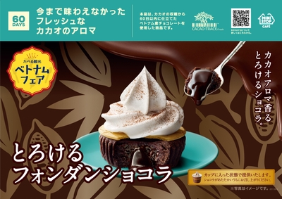 とろけるフォンダンショコラ 販促画像