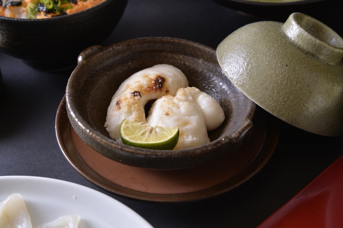 旨味が強く、濃厚クリーミー 天然とらふぐ焼き白子