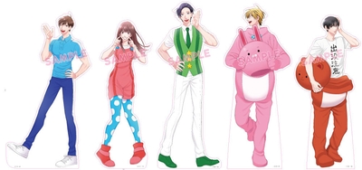 キャラクタースタンディPOPのイメージ