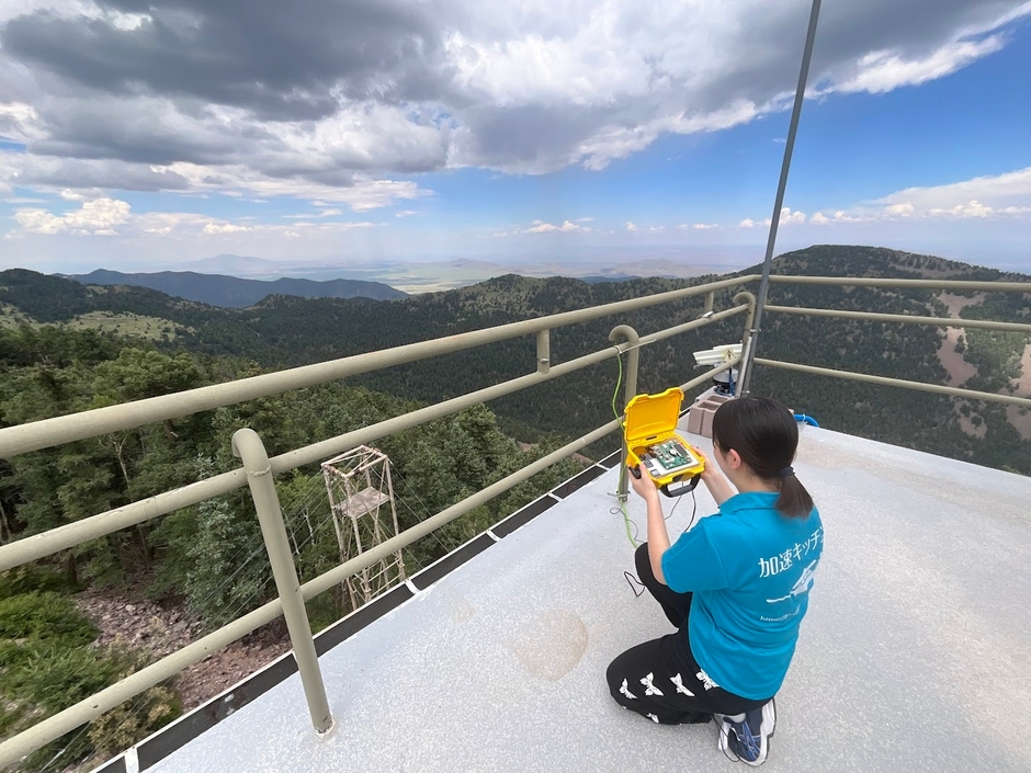 Langmuir Laboratoryでの雷雲ガンマ線観測