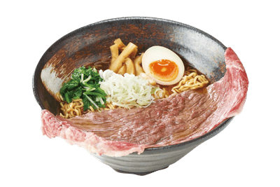 岐阜<蔵食房 龍々>「メガ飛騨牛高山ラーメン」