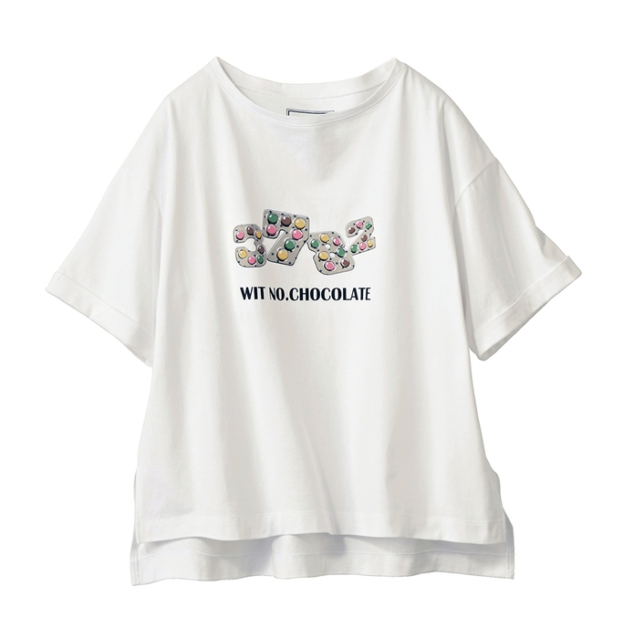 ウィットナンバーチョココラボTシャツ