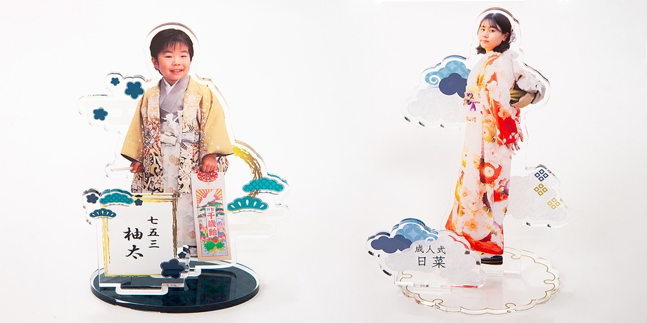 アクリルスタンド「小」サイズ(3,800円/個)