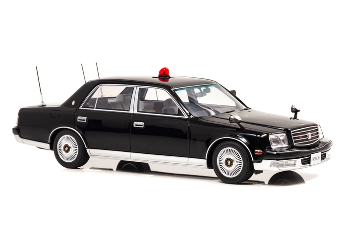 右横:RAI'S 1/18 トヨタ センチュリー (GZG50) 2005 警察本部警備部要人警護車両