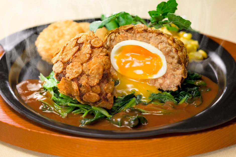 とろ~りたまごINクリスピーハンバーグ-2