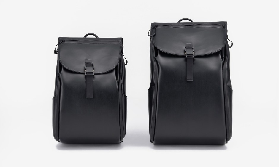 20L(左)と25L(右)の比較