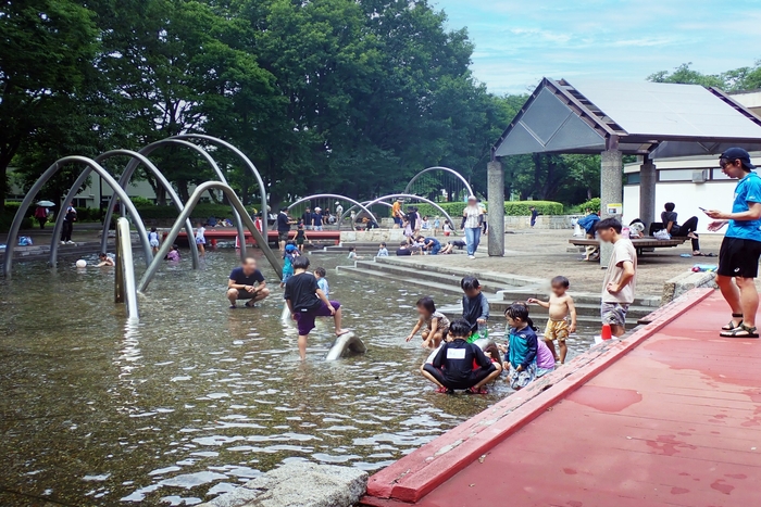 府中の森公園 じゃぶじゃぶ池