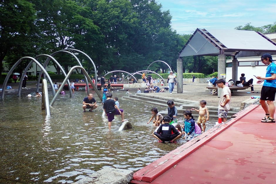府中の森公園 じゃぶじゃぶ池
