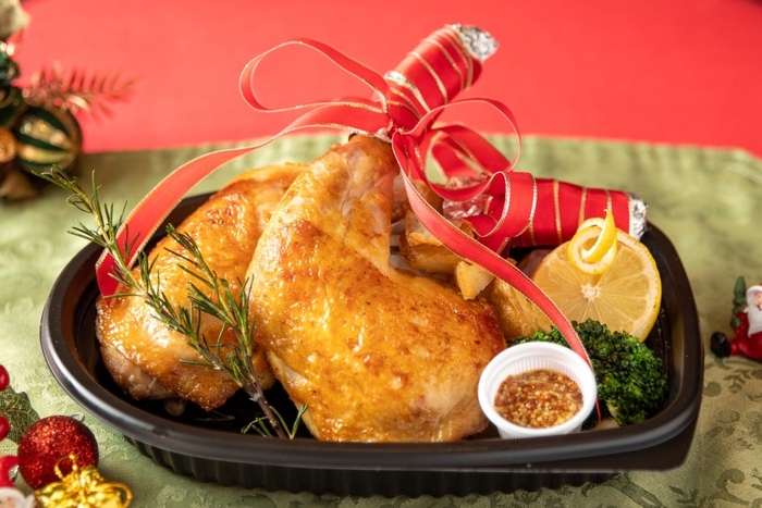 骨付き清流鶏のローストチキン