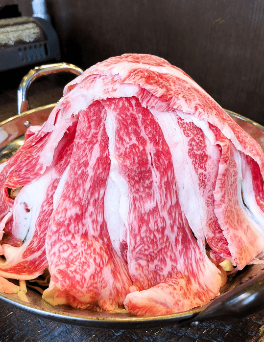 国産和牛と九条ネギがたっぷり入った看板メニュー「プルコギ」