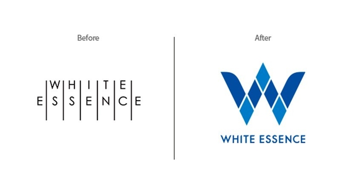 旧ロゴと新ロゴ