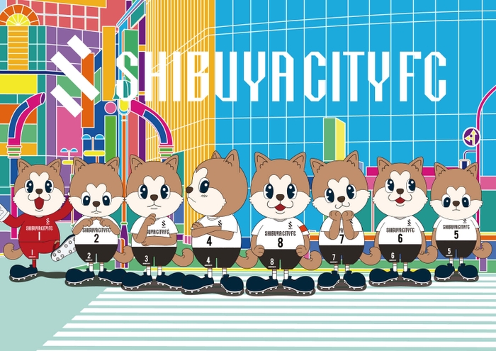 SHIBUYA CITY FC　マスコット