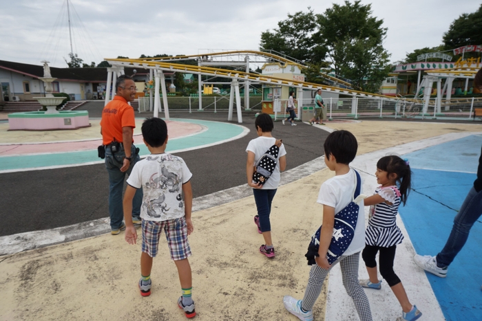 みろくの里遊園地を見学